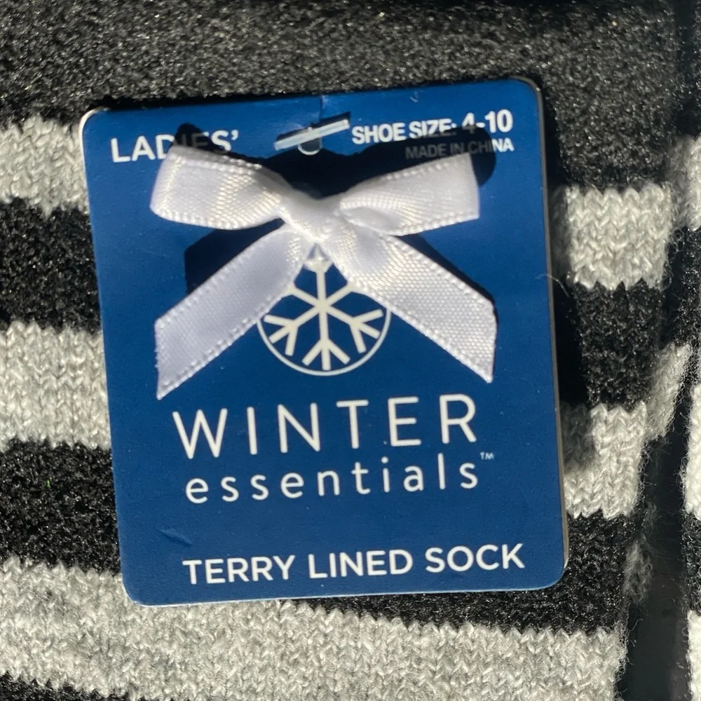 Cozy Terry Lined Socks Bundle (2 Pairs) — Winter Essentials